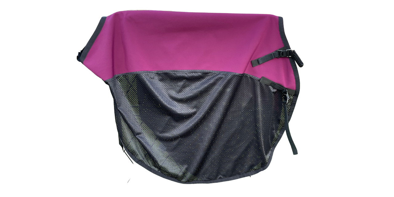 Sofort lieferbar: Nierendecke Kuschlig Mesh Berry  62cm